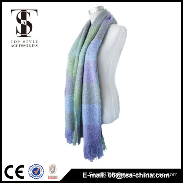 Bright colors top quality fashion big loop yarn scarf